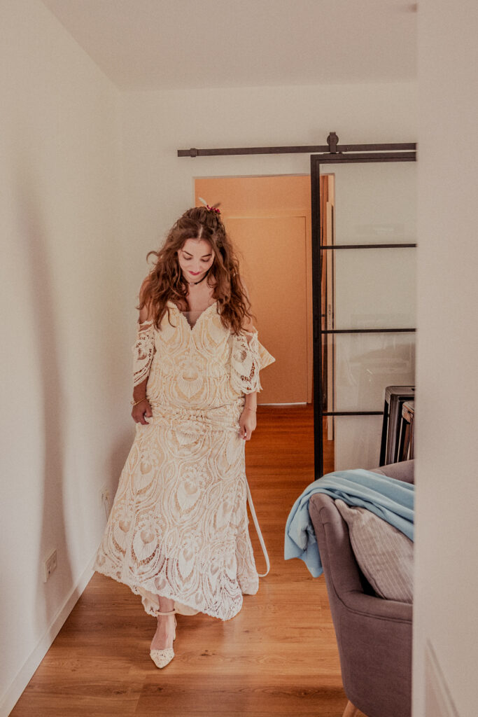 brautpaar bei hochzeit