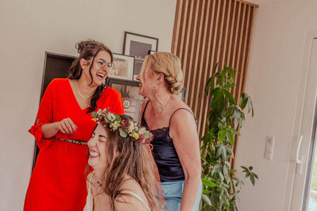 brautpaar bei hochzeit