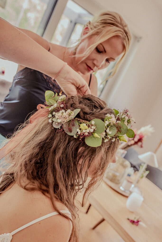 brautpaar bei hochzeit