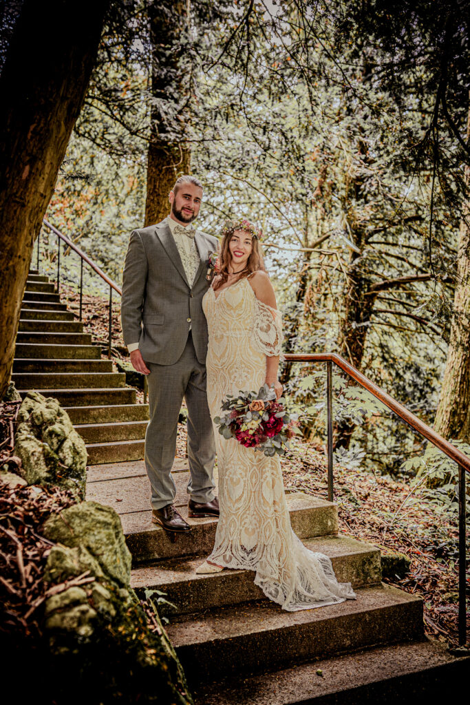 brautpaar bei hochzeit