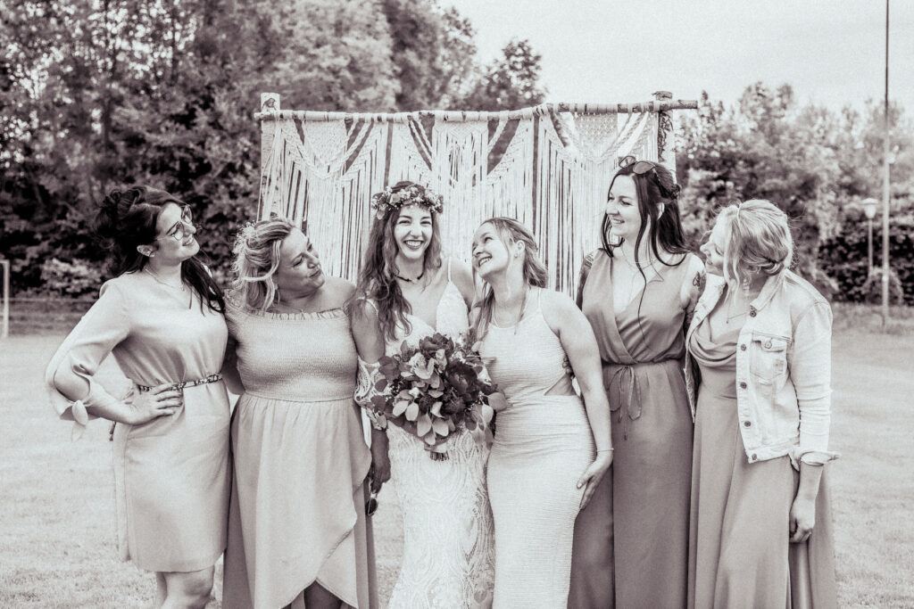 brautpaar bei hochzeit