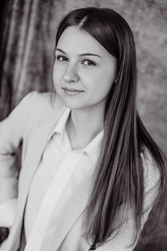 Authentisches Bewerbungsportrait von Elise aus dem Raum Lichtenfels