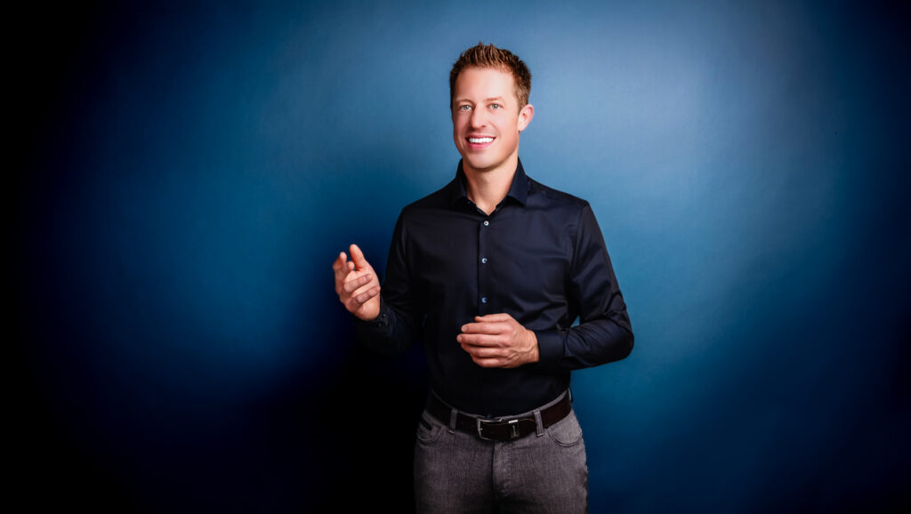 Ausdrucksstarkes Businessfoto von Pascal Kellner, aufgenommen von Uli Präcklein von im.uliversum