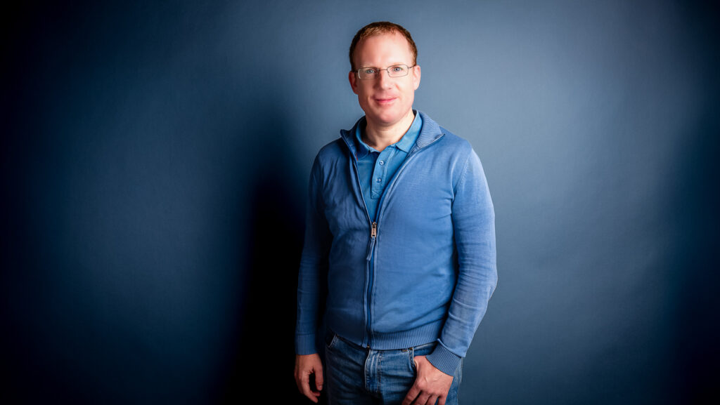 Authentisches Businessportrait eines Gemeinderatskandidaten aus Seßlach bei Coburg