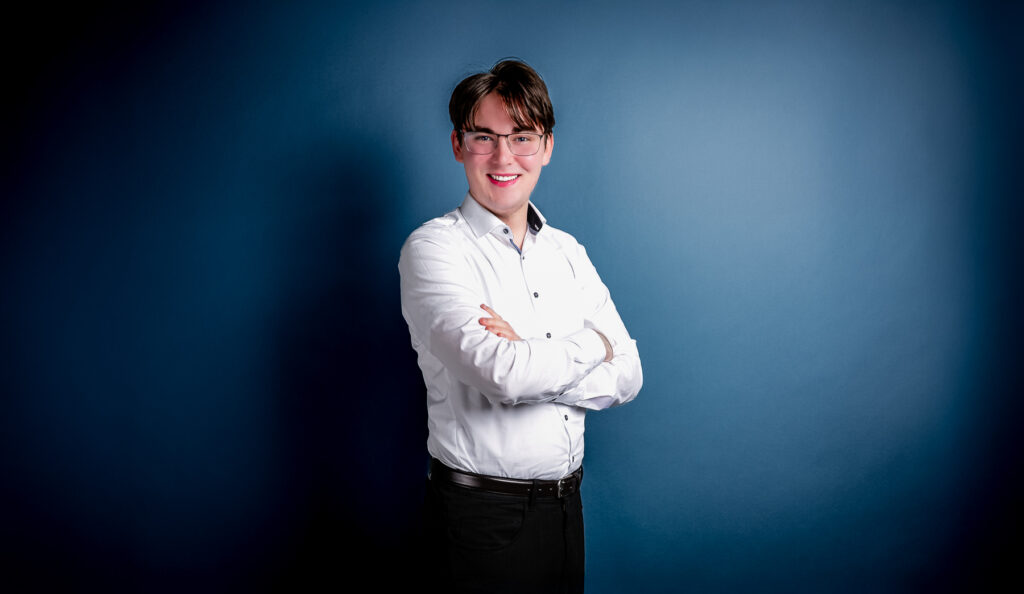 Professionelle Businessfotografie eines Kandidaten im Raum Coburg von Uli Präcklein