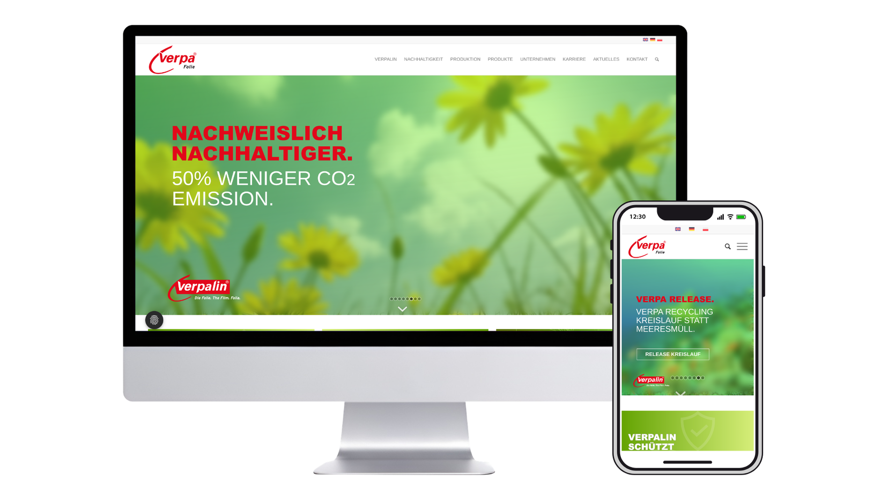 Website Relaunch von Verpa in Weidhausen mit gezieltem Content Marketing von im.uliversum